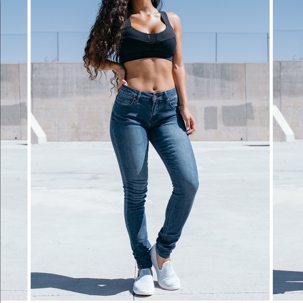 Barbell Apparel SLIM ATHLETIC FIT IN BLUE FADE-27